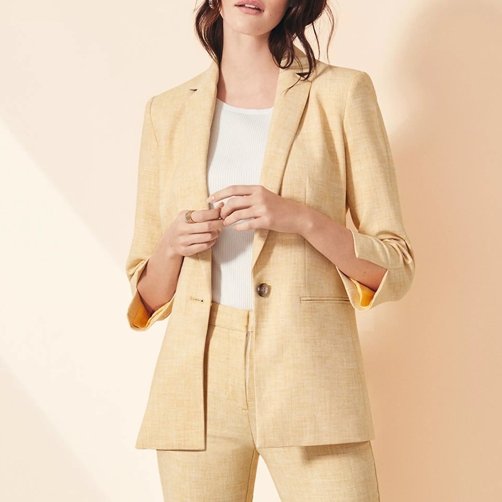 Ann Taylor Yellow Blazer